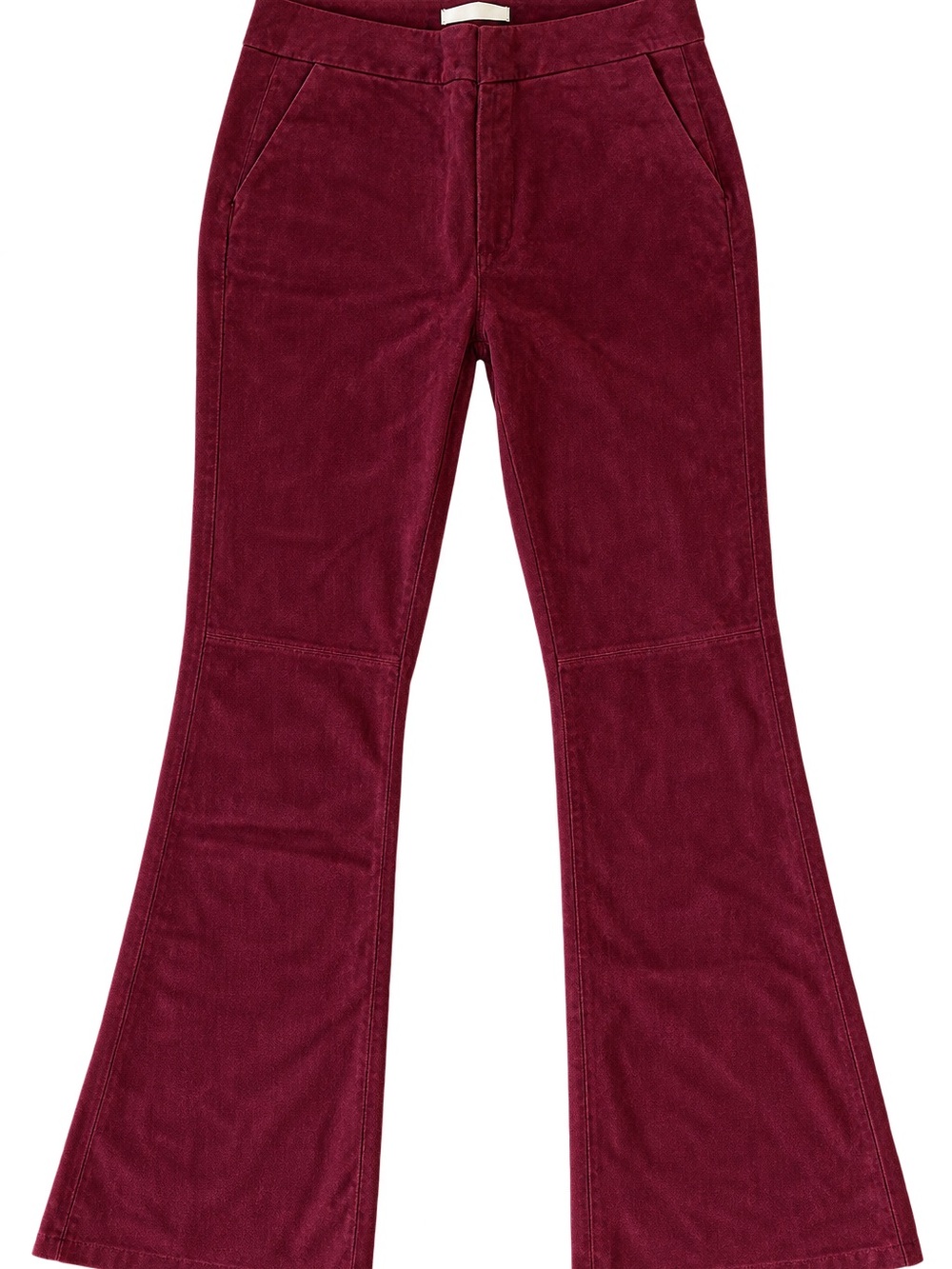 Anthropologie Kids Corduroy Flare Pants in Burgundy